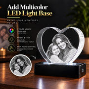 3D Crystal Heart