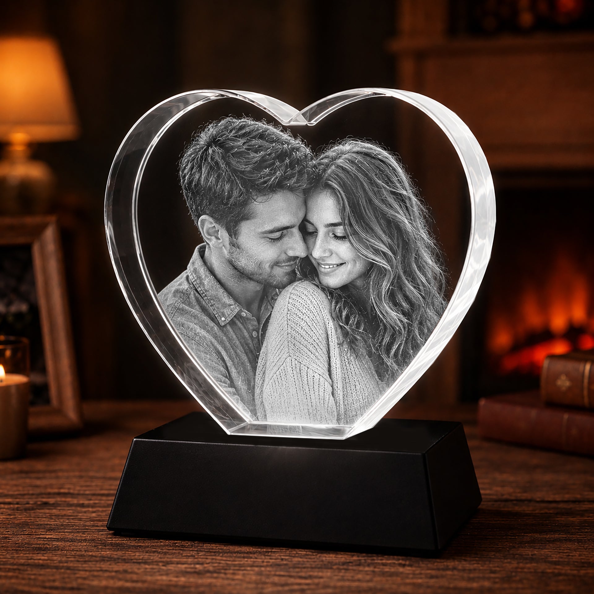 3D Crystal Heart