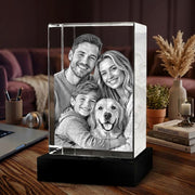 3D Crystal Portrait