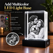 3D Crystal Portrait