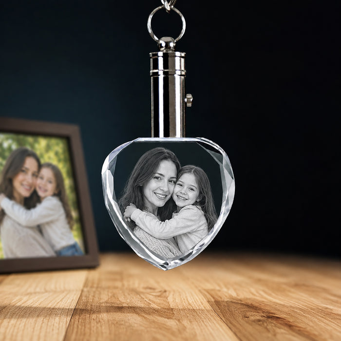 Crystal Keychain Heart