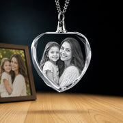 Crystal Necklace Heart