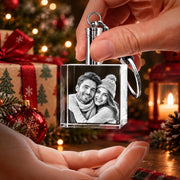 Crystal Keychain Square