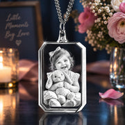 Crystal Necklace Rectangle