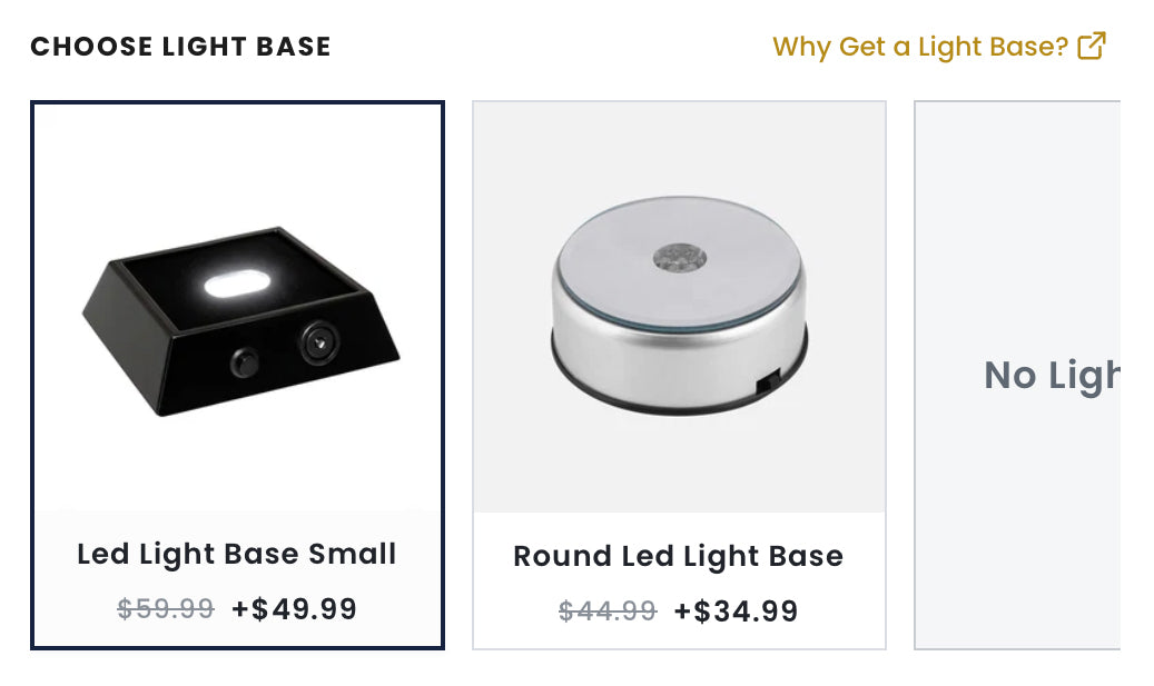 Pick a Light Base